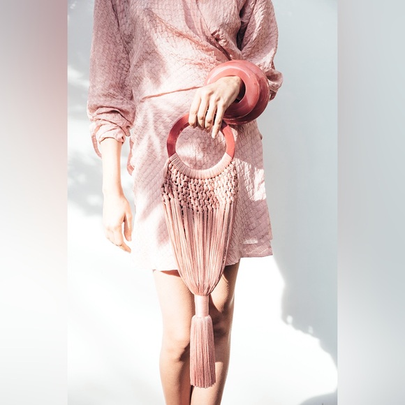 Cult Gaia Angelou Bag Pink - Picture 4 of 15